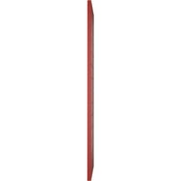 Екена Милуърк 15 в 33 з вярно Фит ПВЦ хоризонтална ламела модерен стил фиксирани монтажни щори, огън червено