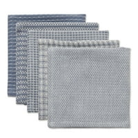 Дизайн внос КАМЗ в. Асорти каменна кърпа синя кърпа-комплект от 5