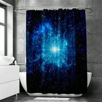 Галактика космическа звезда за печат батерия Сладки душ завеси декорации за баня, 3, 150x
