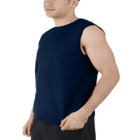Плод на тъкачния стан Мъжка риза без ръкави, размери с-4ХЛ