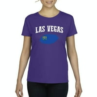 Женска тениска с къс ръкав - Лас Вегас Невада