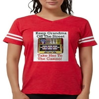 Cafepress - тениска Gmacasino - женска футболна риза