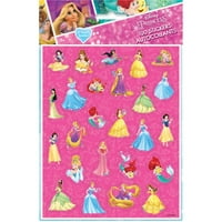 Стикерски чаршафи на Disney Princess, 4CT