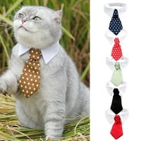 Хобакрасота за домашни любимци вратовръзка стилен регулируем закопчалка лента затваряне елегантен аксесоар за кучета котки