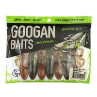 Googan Bandito Bug 4 '' Alabama Craw 7pk мека пластмасова риболовна примамка