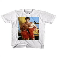 Baywatch 90S Beach Drama Series David Hasselhoff Възрастни мъжки тениска тениска