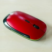 Mini 2.4GHz безжична мишка 1600dpi регулируема компютърна тетрадка Мишки безжична работа Оптична мишка