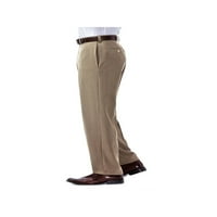Хагар Мъжки е-Кло стриа плоска предна рокля панталон класически Фит ХД00218