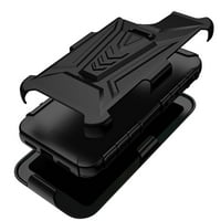 Съвместим с iPhone Pro Ma Hybrid Luxguard Holster Phone Case Cover