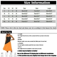 Летни рокли за жени халтер бохемски миди рокля отпечатана слънчева рокля без ръкави рокля черно xxxl
