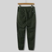 adviicd men pants cargo панталони мъже мъжки товари бойни работни панталони памук пълни панталони зелено l